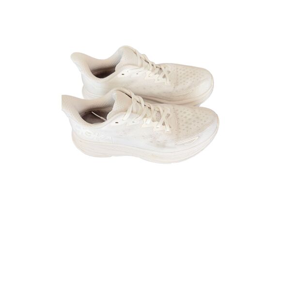 HOKA Clifton 9 running shoes in white size 7.5 - Picture 1 of 14